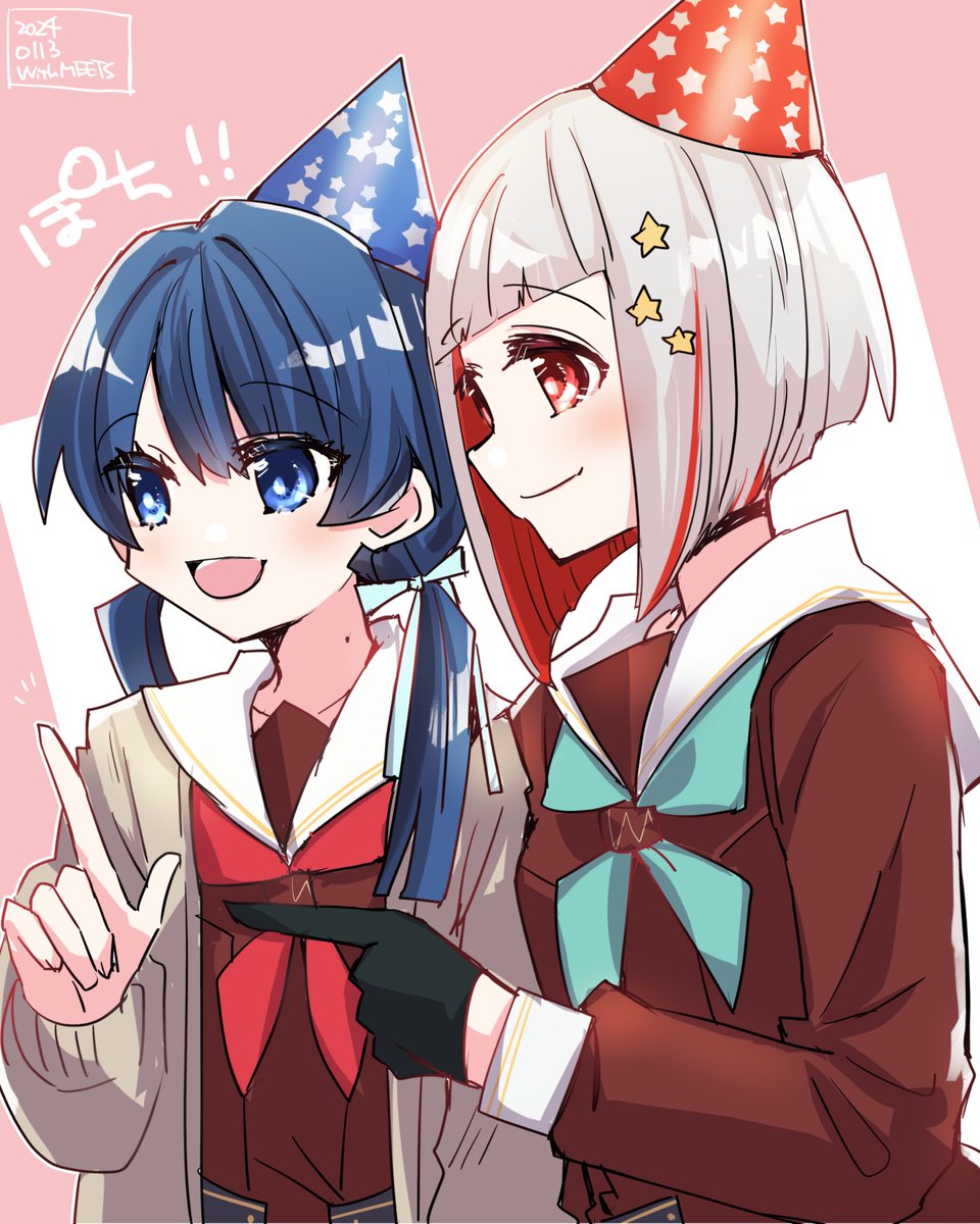 「村野さやかさんお誕生日おめでとうございます!DOLLCHESTRAぽち貴重だー!」|環月紙袋僕ラブ「ジ51,52」せつはる合同＋おまめ合同＋個人誌🌈👼🔖💫🐬♦✨のイラスト