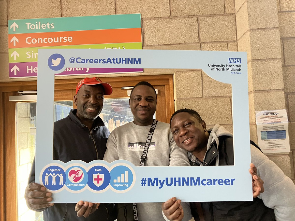 Our final three offers of the day and last to be interviewed were three best friends, all interviewed and all appointed! 

Welcome to Team <a href="/UHNM_NHS/">UHNM NHS Trust 🏥</a> 

#MyUHNMcareer