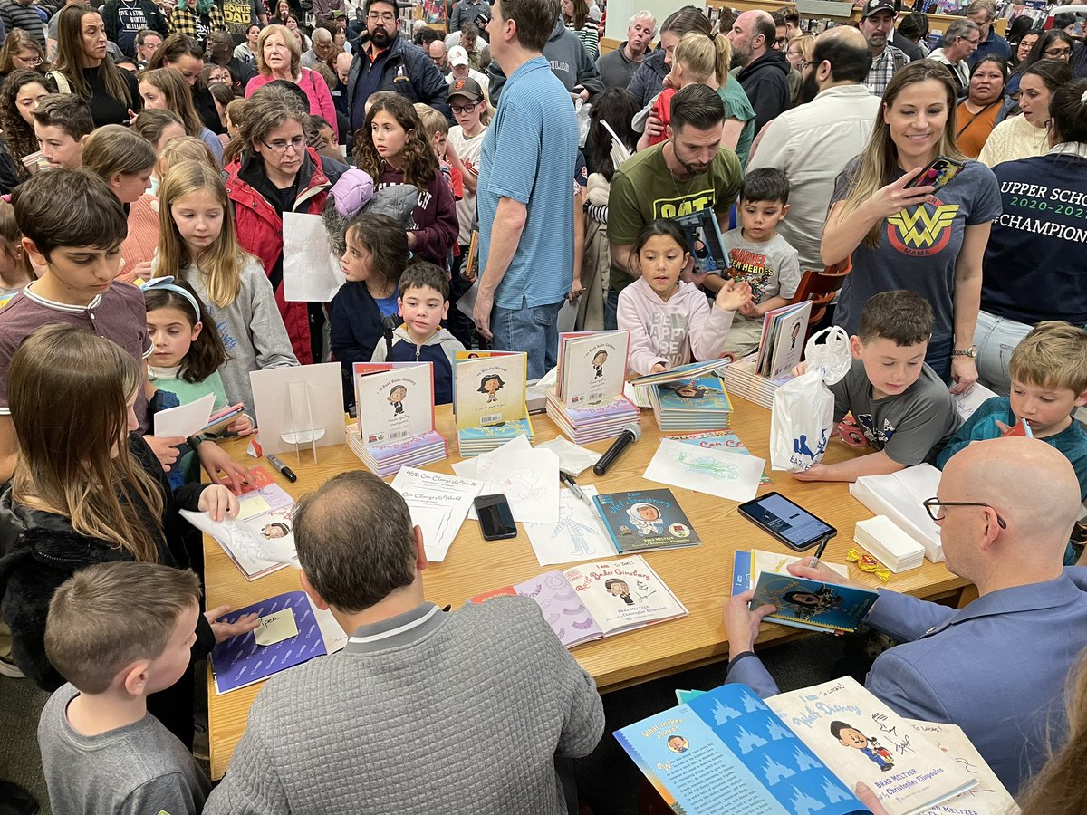 RushingSkyBound's tweet photo. @bradmeltzer The most awesome signing for the kids! https://t.co/ERcRyODshU