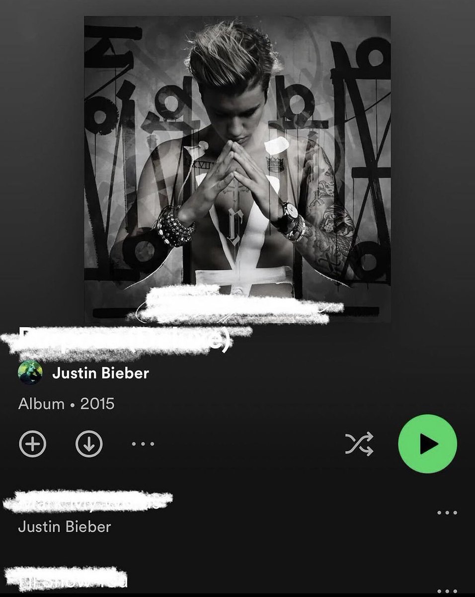 biebersmaniabr's tweet photo. Spotify via Instagram: “álbuns tão bons que tive que guardar 🤭” https://t.co/3PDiYYATS4