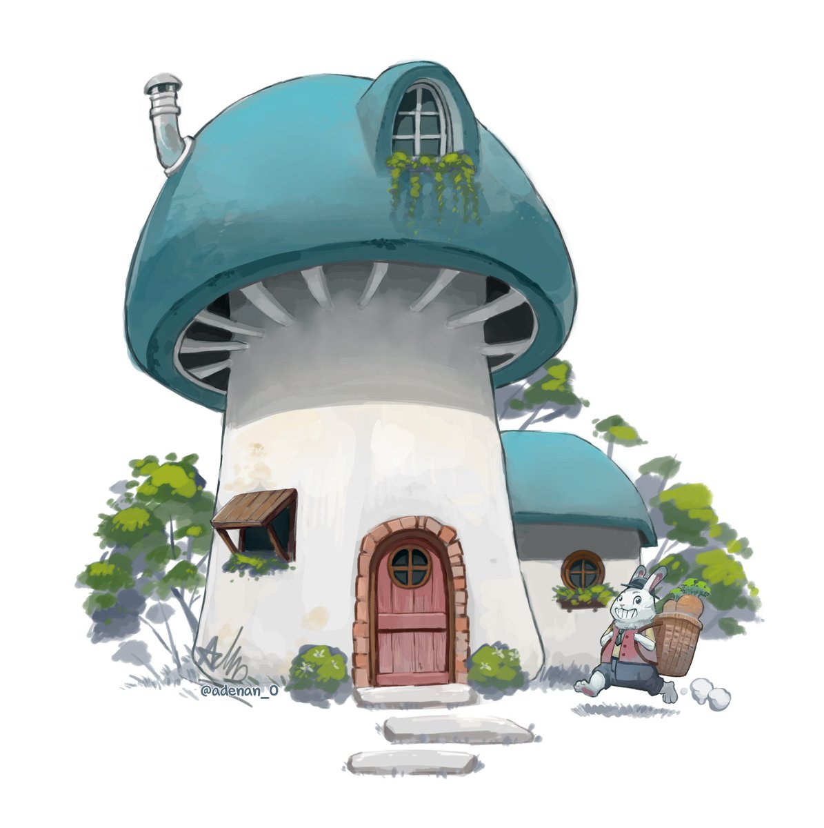 adenan_0's tweet photo. Rumah Jamur

#drawing #art #ghibli #artidn #zonakaryaid #artistindonesia @CmsnArtist_Id https://t.co/FfJSbh94PW