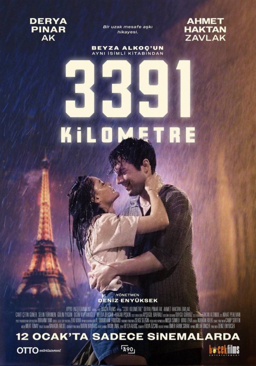 Başrollerinde #DeryaPınarAk ve #HaktanZavlak’ın yer aldığı #3391km filmi vizyondaki ilk gününde 100.000 seyirci barajını aştı.