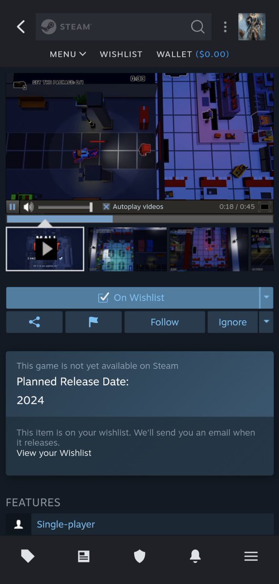 atcdude71's tweet photo. @SteamGamesPC @EvlnuGameWorks Very cool! https://t.co/urMZMLiodU