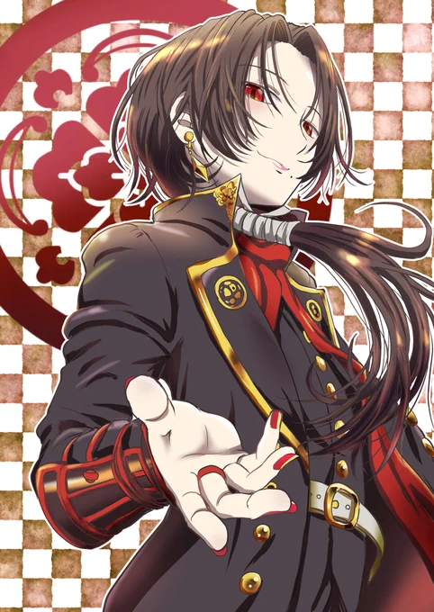#刀剣乱舞九周年 祈念に過去絵をあげてみる#加州清光 