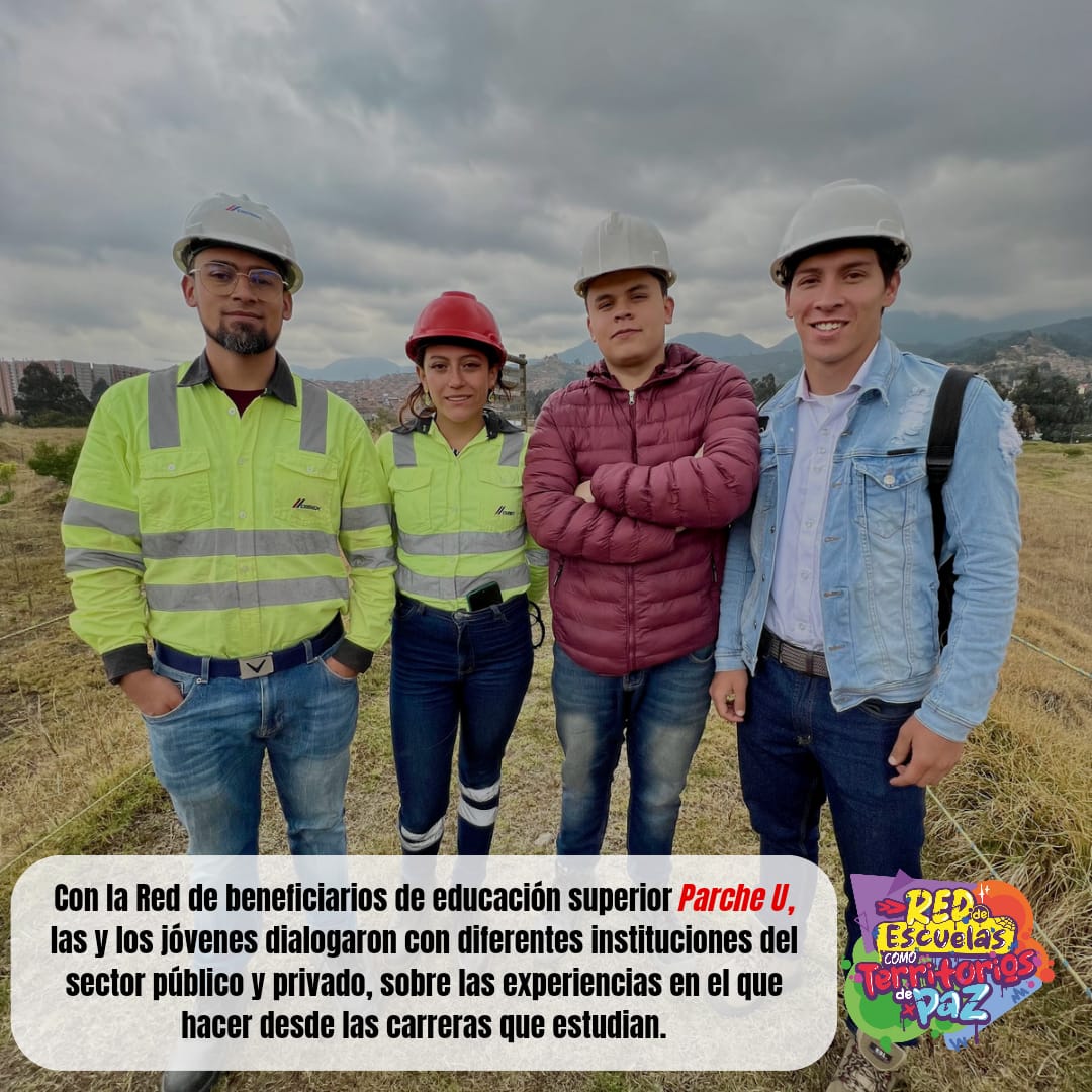 Deidamiapiensa's tweet image. #ParcheU porque trabajar en Red siempre es mejor. #RedEsPaz 
@Educacionbogota @AteneaBogota