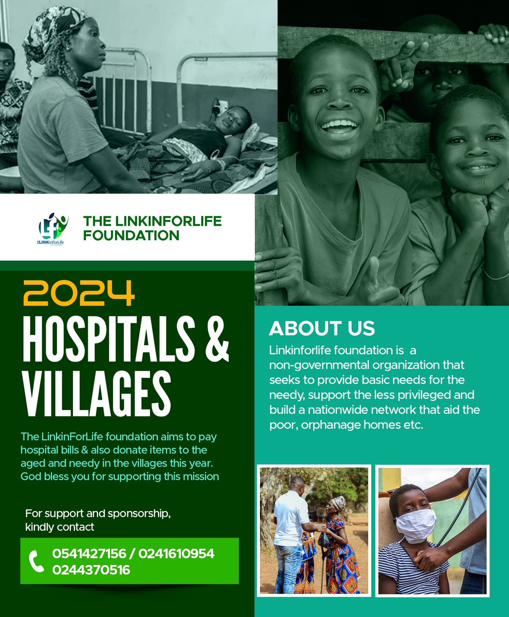 ForLinkin's tweet photo. Know that for every phone or accessories you buy from us, a percentage is donated to The LINKINFORLIFE FOUNDATION to finance this course ❤️❤️💯

Thank you for the support so far. We shall pay bills of stranded patients and also donate to the aged this Year✅

Join us, let serve together 🥰