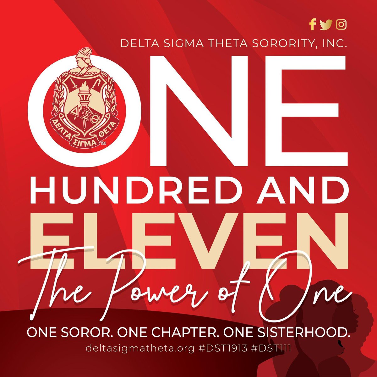 WardLadon's tweet photo. Happy Founders Day to my brilliant, versatile, intelligent, innovative and beautiful Sorors of Delta Sigma Theta Sorority, Incorporated! Today is our day! 111 years strong, and still the most active and relevant sorority on the planet! #DeltaGirl #DST1913 #MYDST #TwentyTwo https://t.co/WFi6sE8hbw