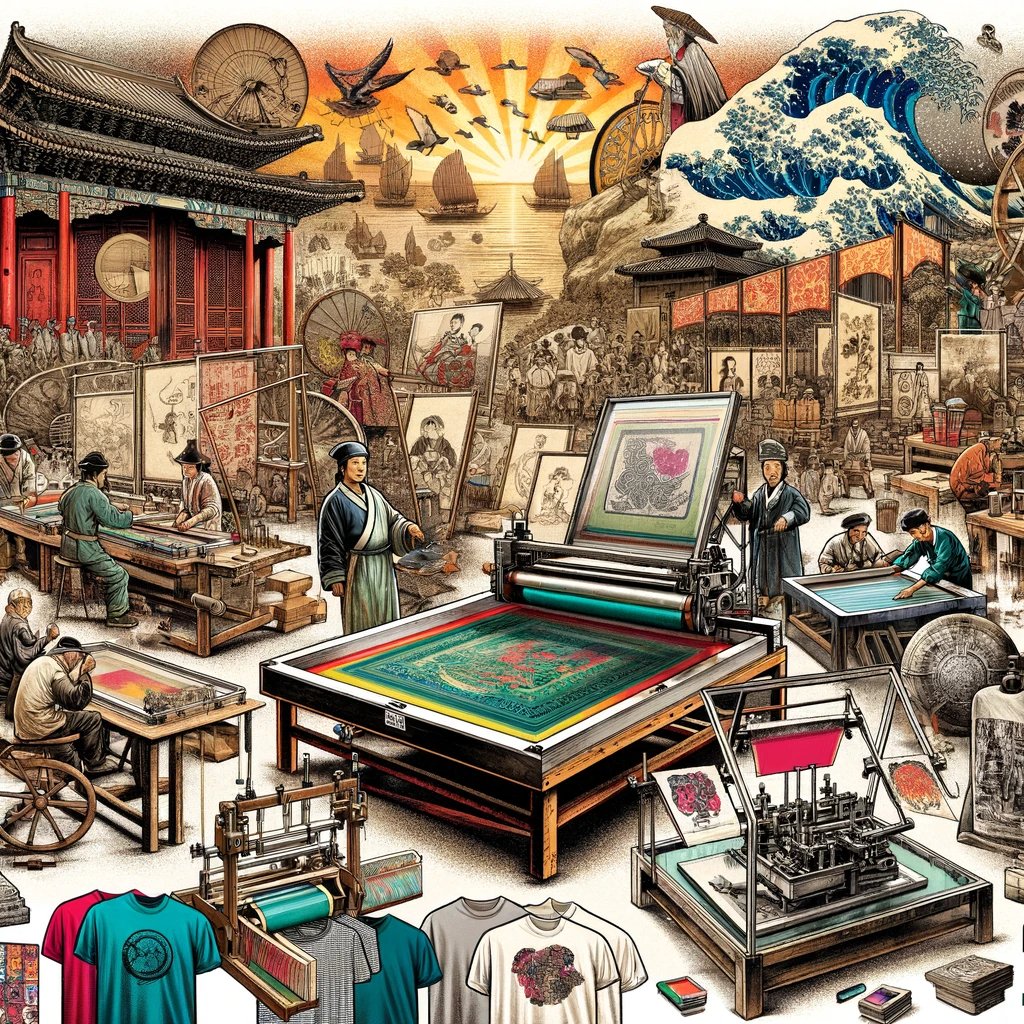 kickprint's tweet photo. We recently had a conversation with someone how Screen Printing has been around for thousands of years.   They didn't believe us... So we decided to do a little research on the topic just for Kicks. 

👇 read about it yourself.   Pretty interesting. 
https://t.co/CplsvvGfoo https://t.co/zciuNTui6R