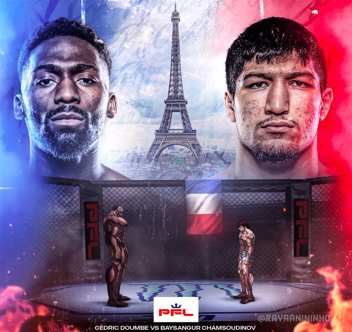 🚨🚨🚨 EXCLU DE MALADE !!!

SELON NOS SOURCES ON DEVRAIT AVOIR BAYSANGUR « BAKI » CHAMSOUDINOV 🆚 CEDRIC DOUMBE LE 6 MARS EN MAIN ÉVENT DU #PFLPARIS 🇫🇷 

LE COMBAT QU’ON ATTENDAIT DEPUIS DES MOIS AURAIT FINALEMENT BIEN LIEU 💣