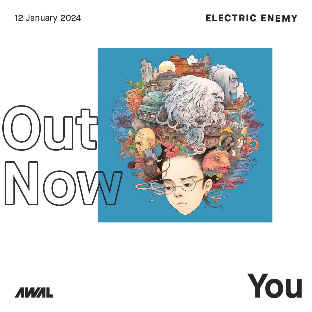 My new release YOU is out now on @AWAL Take a listen here: lnkfi.re/ee_you #AWALNewMusic