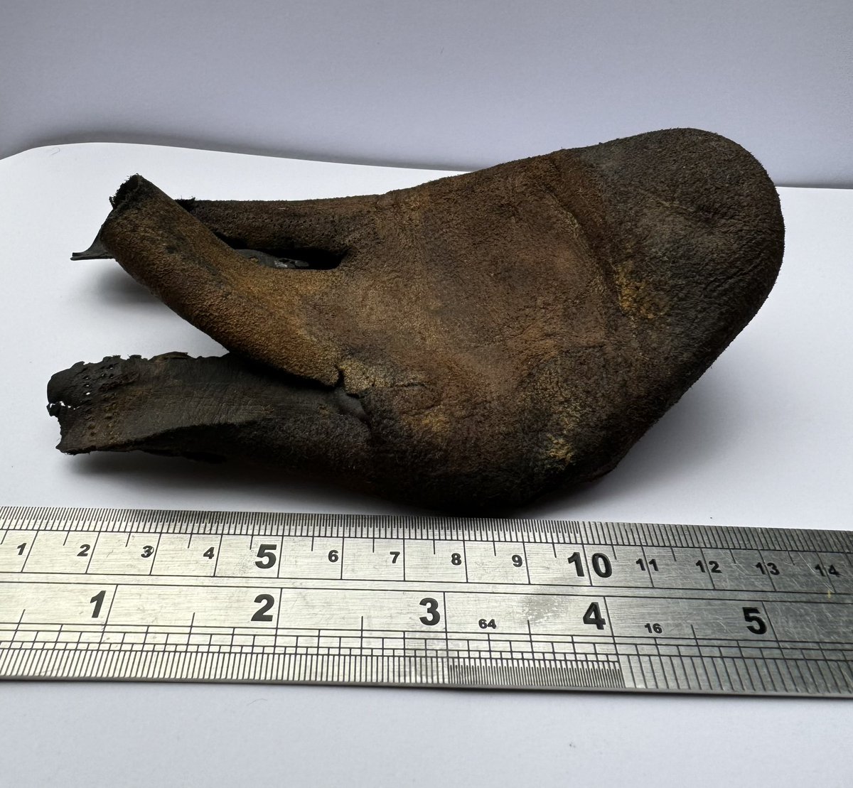 NaturalReflexi1's tweet photo. @DoverMuseum please can you help? My little boy found this very old shoe on the beach near Walmer castle, we think it might be Tudor. I’ve been advised to contact you and I’ve also sent you an email, but promised my son I would do this too. He would love to bring it to show you. https://t.co/lDNqT4Jmjw