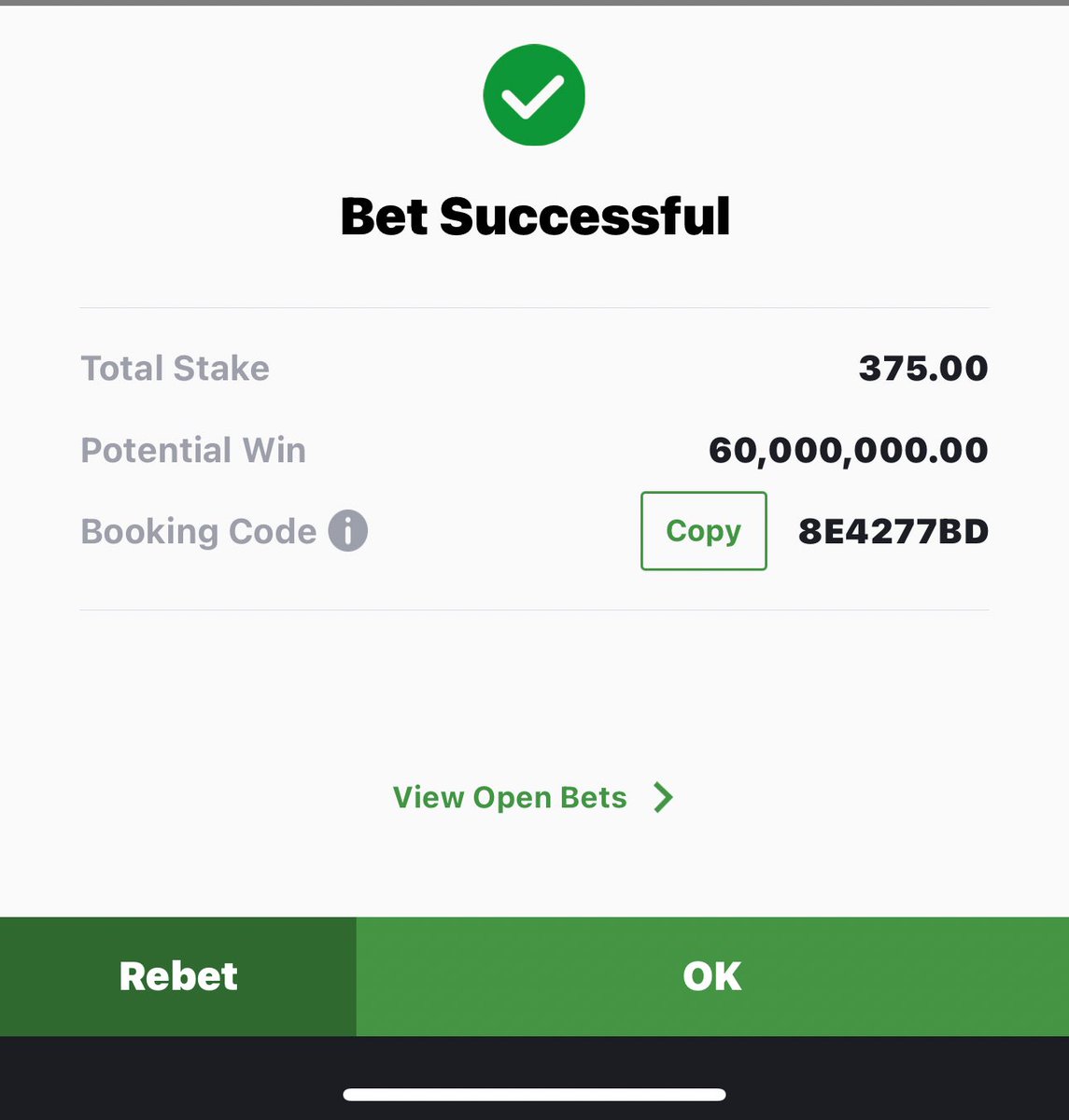 Emmanuel_Tips's tweet image. Tag your favorite punters to the game codes : F76EB456 / 8E4277BD

Join here t.me/winningfarm