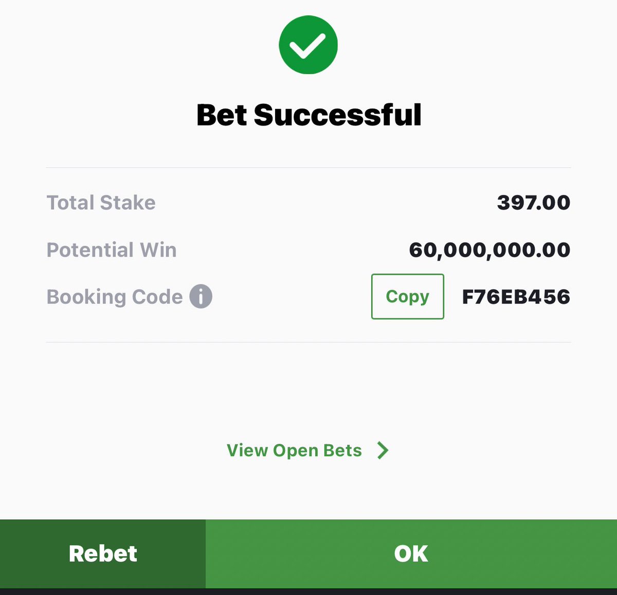 Emmanuel_Tips's tweet image. Tag your favorite punters to the game codes : F76EB456 / 8E4277BD

Join here t.me/winningfarm