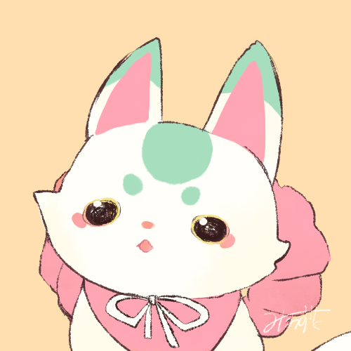 「マメノスケチャン……… 」|みみずく⛩️のイラスト