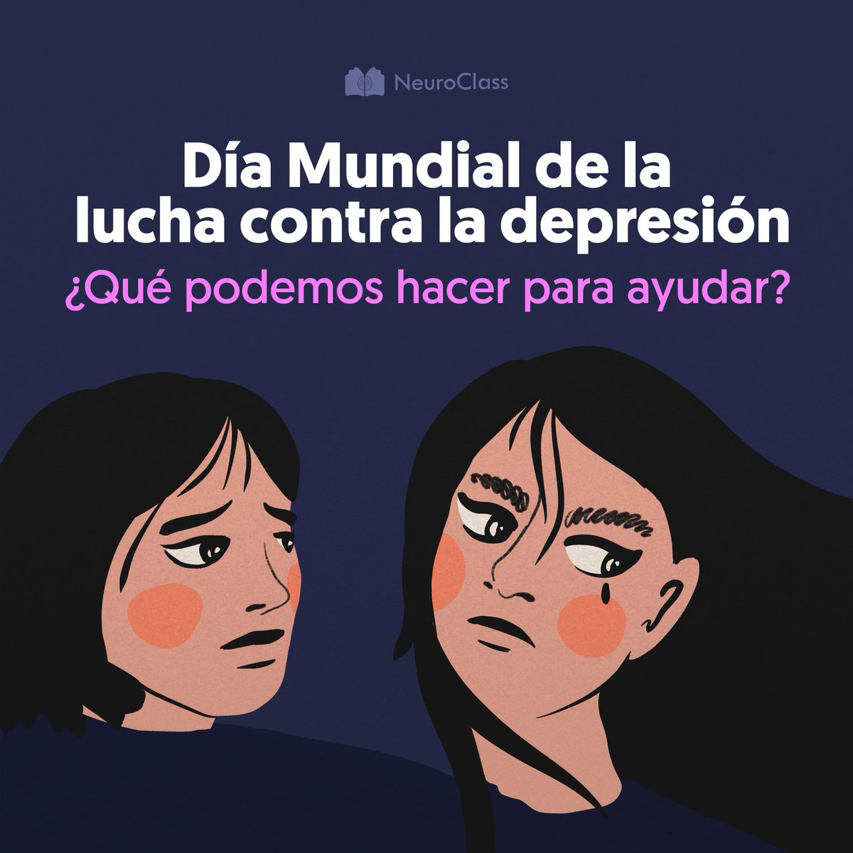 neuroclass1's tweet photo. Hoy se trata de concientizar acerca del Día Mundial de la lucha contra la depresión🤲🏻 https://t.co/wOkuVXyU84