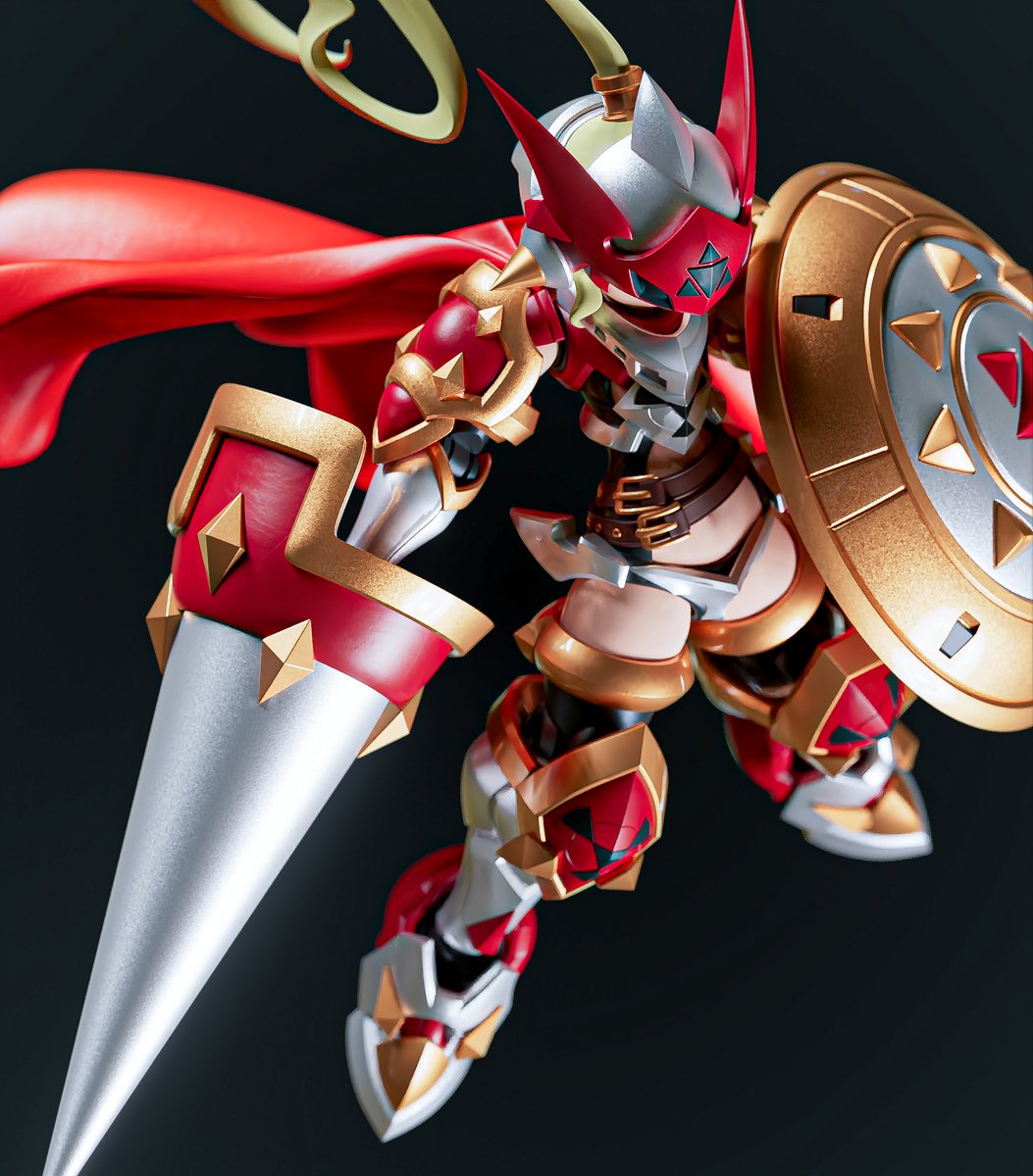 Dyna2455's tweet photo. 角度追加-红莲骑士- 
原设@iiKOAO
#数码宝贝 #デジモンアドベンチャ #digimon https://t.co/ownQa8y2QV