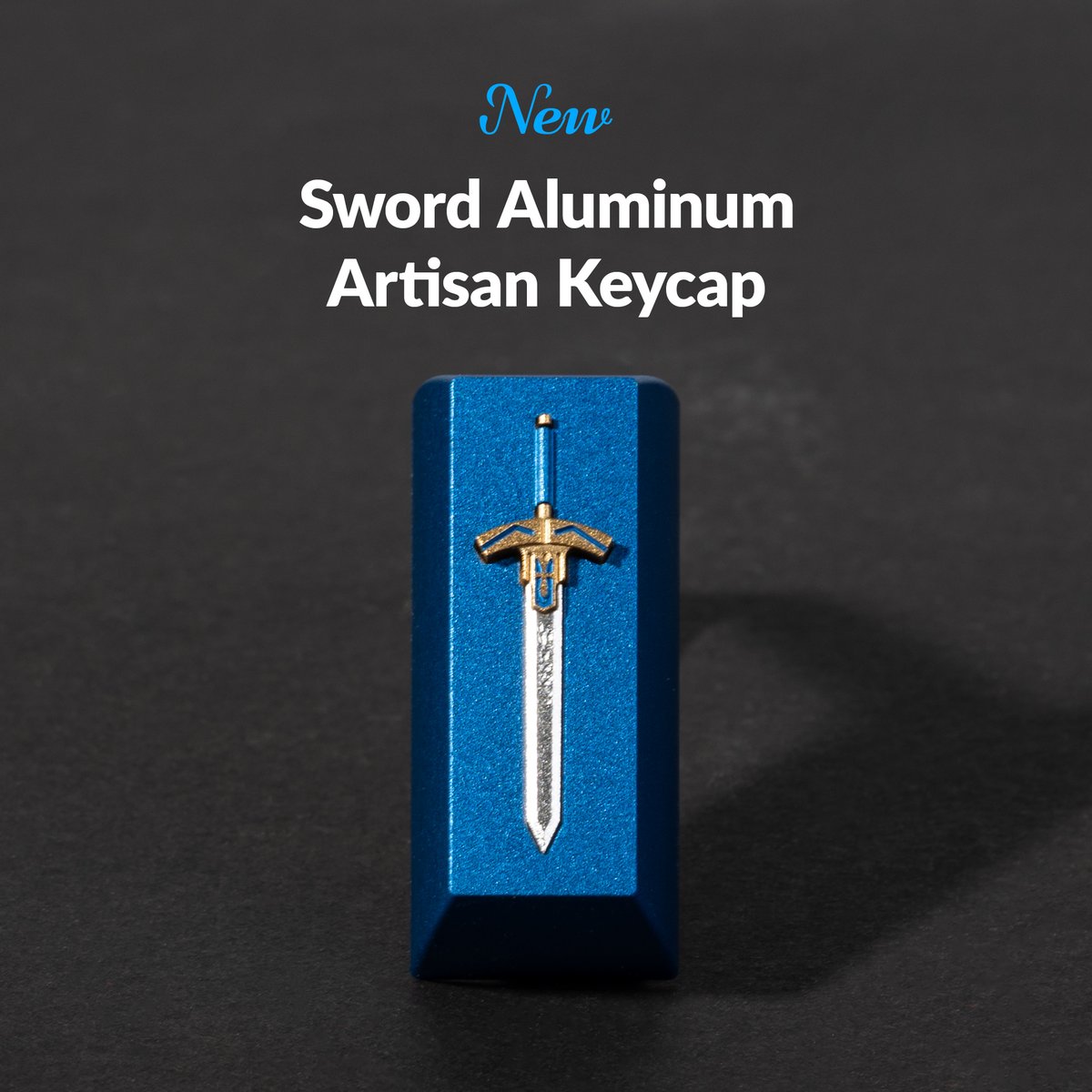 KeychronMK's tweet photo. 🌟New: Customize your setup style with this stunning Sword Aluminum Artisan Keycap and feel the power wielded by King's swords while typing.
Grab one now 👉 https://t.co/XnpZ0jVSp9
#Keychron #artisankeycaps #keycap #customkeycap #customkeyboard #mechanicalkeyboard #keyboard https://t.co/aPOmIs6EHp