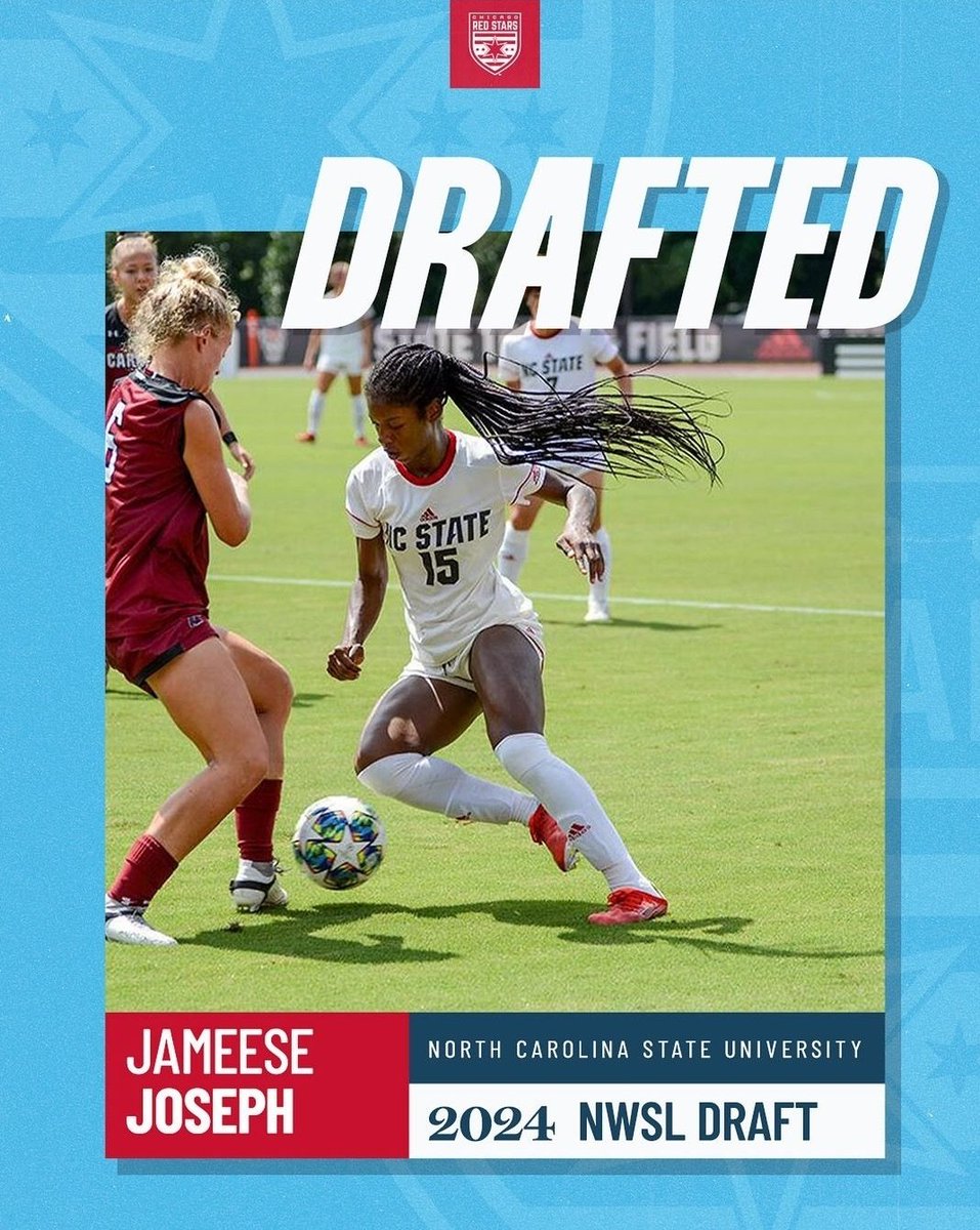 InsideCaribFoot's tweet photo. 2024 NWSL🇺🇸 #SuperDraft 

Caribbean Players picked:

🇧🇲LeiLanni Nesbeth and 🇹🇹Jamees Joseph to Chicago Red StarsFC

🇵🇷Cristina Roque to Utah Royals

🇯🇲Kiki Van Zanten to Houston Dash https://t.co/lRwjOSkl4a