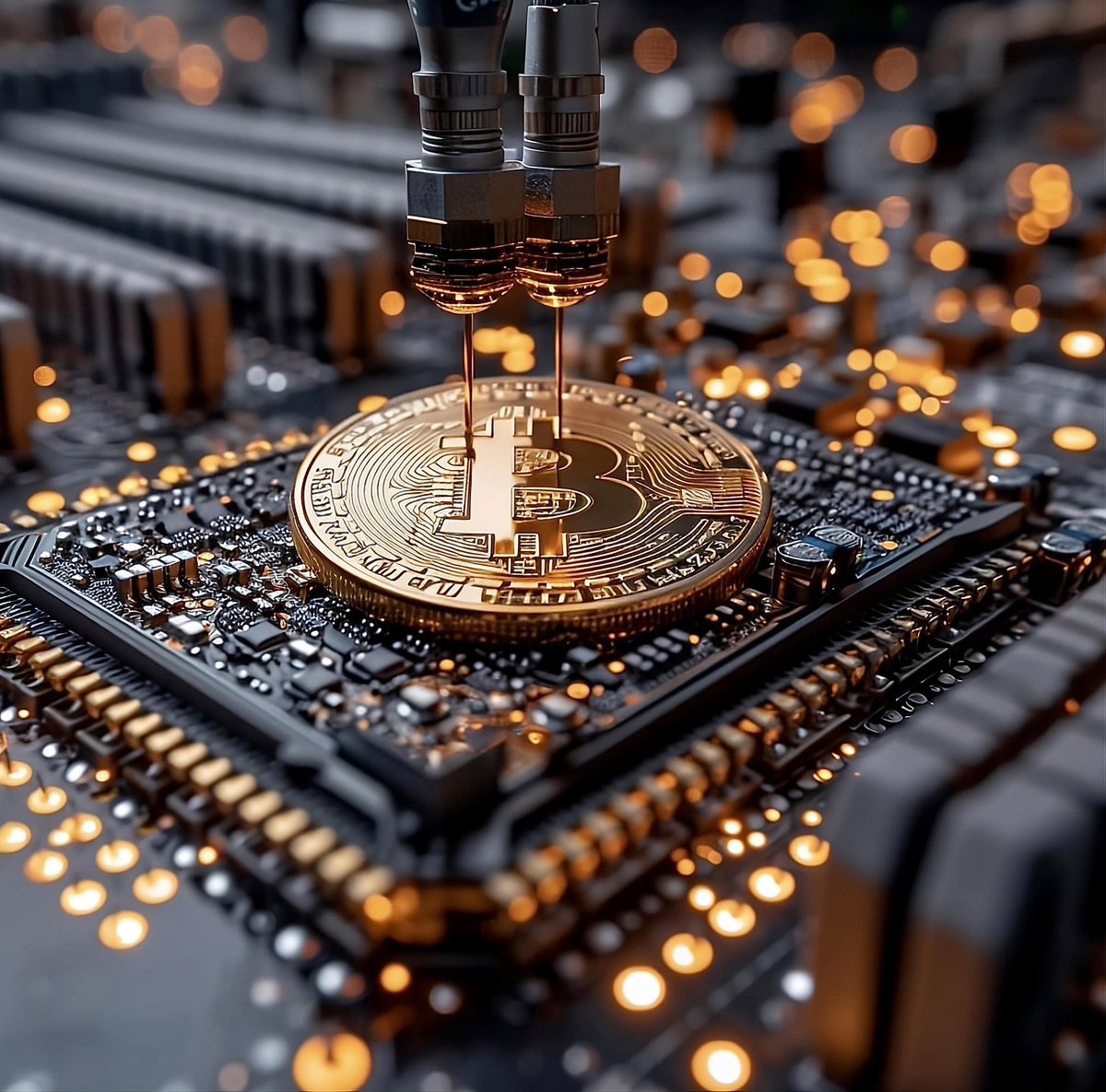 Precision at Work. #Bitcoin