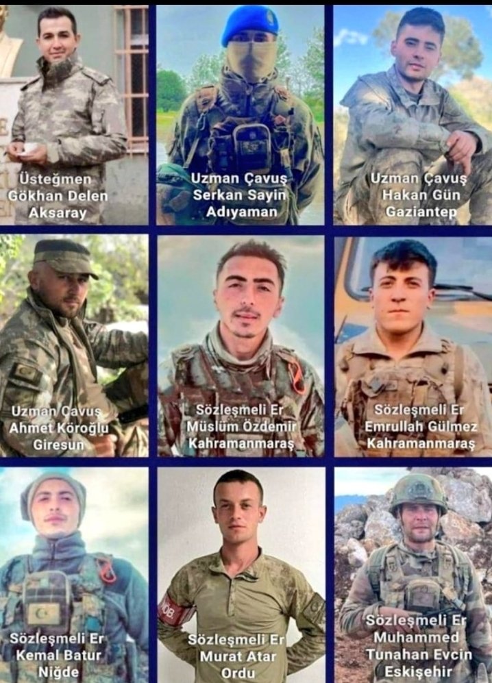 <a href="/alitilkici38/">Ali Tilkici 🇹🇷</a> Daha kaç yiğidin gidişine tanıklık edeceğiz sahi?

Bir çerçeve içine kaç yiğidi sığdıracağız?

<a href="/alitilkici38/">Ali Tilkici 🇹🇷</a>
#OnlarBizimEvlatlarımız