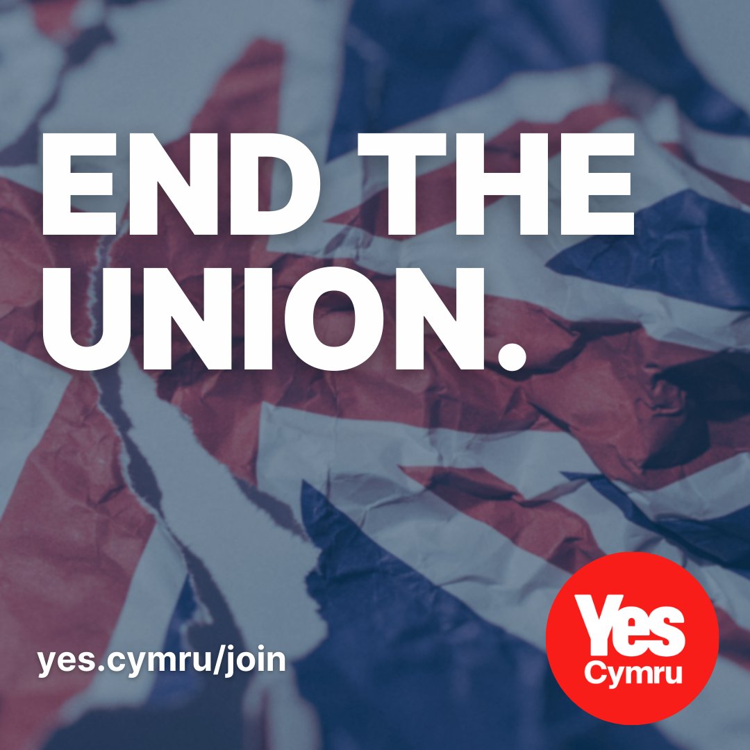 End the Union. 
#EndTheUnion #IndyWales 

Join here:
yes.cymru/join