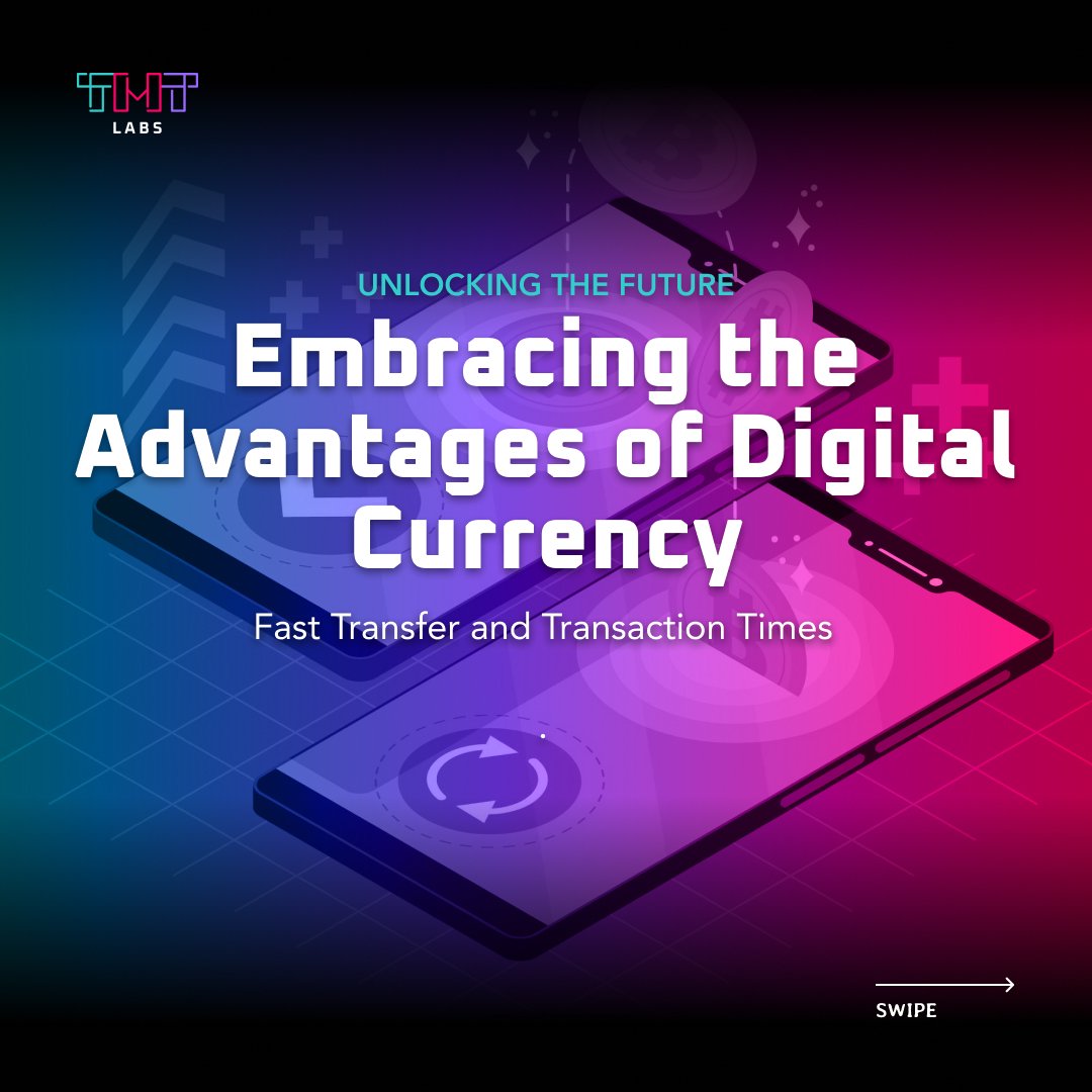 tmtlabs's tweet photo. 💱Embracing the Advantages of Digital Currency💱

(1/3)🧵👇

#DigitalCurrency #CryptoRevolution #DigitalTransformation #BitcoinEFT #bit https://t.co/fVnWl2QvtF