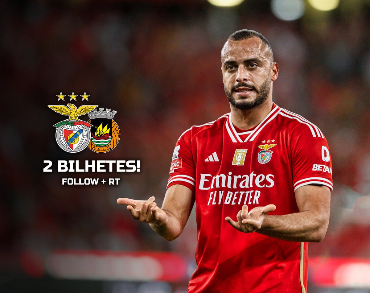 🔥 GIVEAWAY 🦅

2 Bilhetes para o SL Benfica - Rio Ave.

- Seguir <a href="/Betano_PT/">Betano Portugal 🔞</a> e @HenriqueHG35  
- Retweet!

Vencedor anunciado ainda hoje!