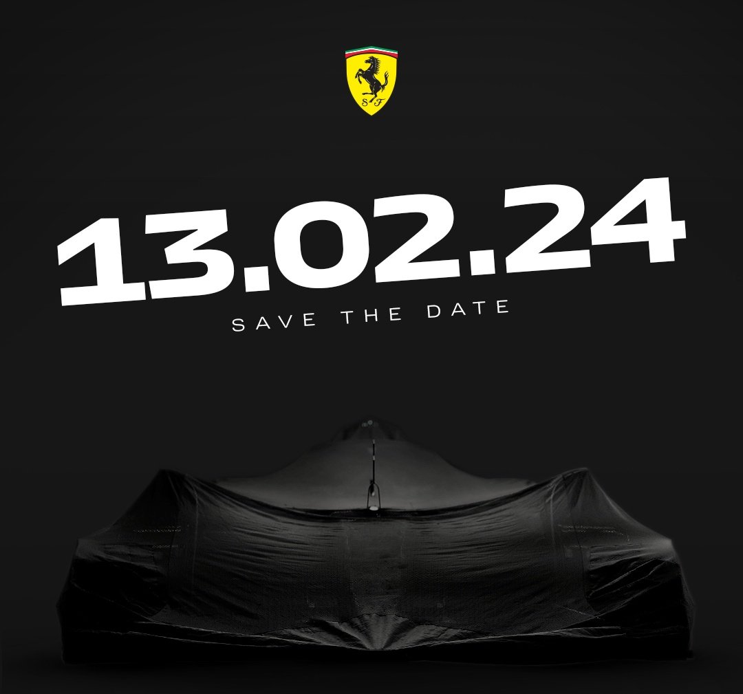 FerrariF1FRA's tweet photo. 🔴 Dans un mois, Ferrari dévoilera sa monoplace pour la saison 2024. https://t.co/6vRa8G6cKP