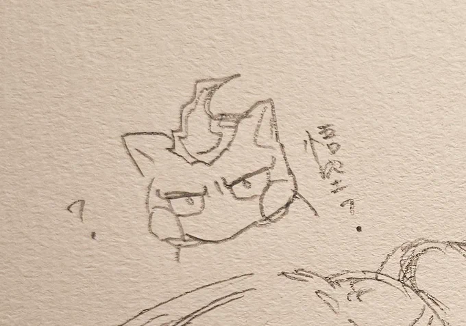 ふぉろわさんのスケブに描いたずんちとふぉろわさんが何も見ずに描いてくれたずんち(よすぎ) 