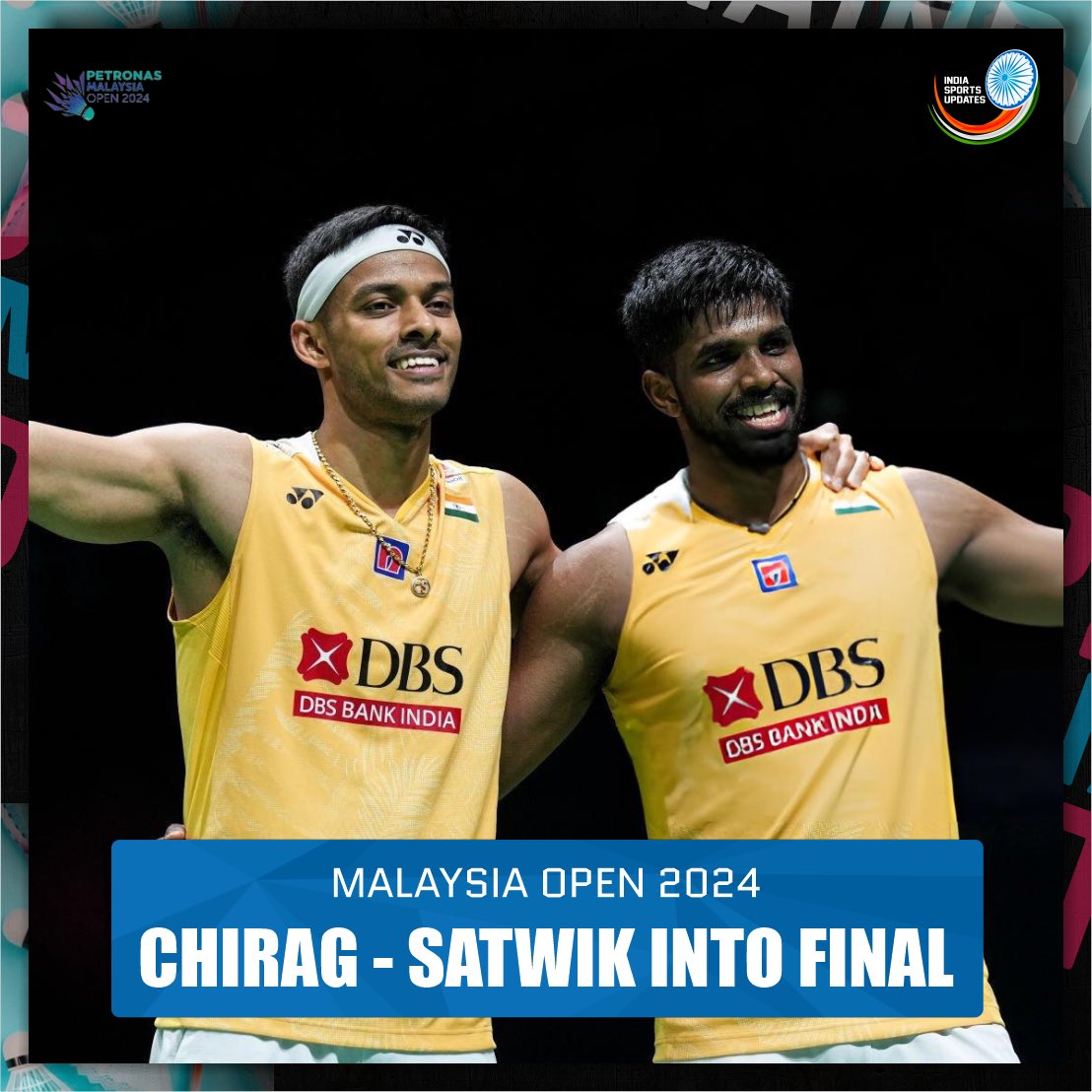 Storms into the Finals of #MalaysiaOpen2024 🙌