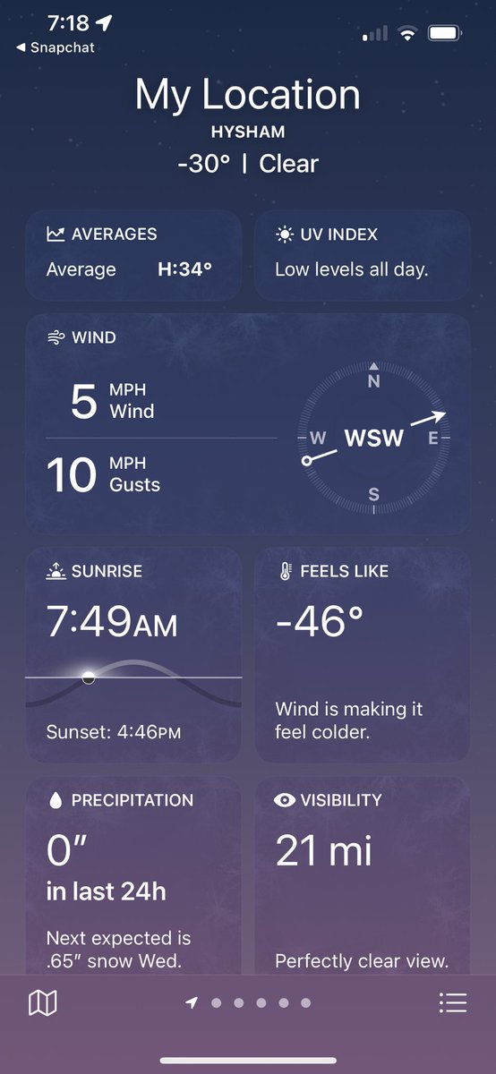 em_odlin's tweet photo. -30 feels like -46… pray for your Montana friends because we’re not okay https://t.co/CtAk3Z9J43