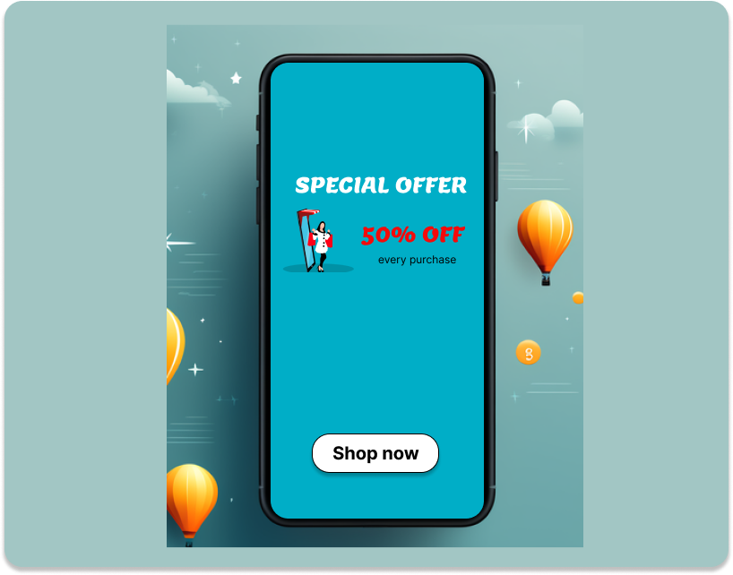 #DailyUI Day #036/100  SPECIAL OFFER design.   
Journey to 100 UI designs.