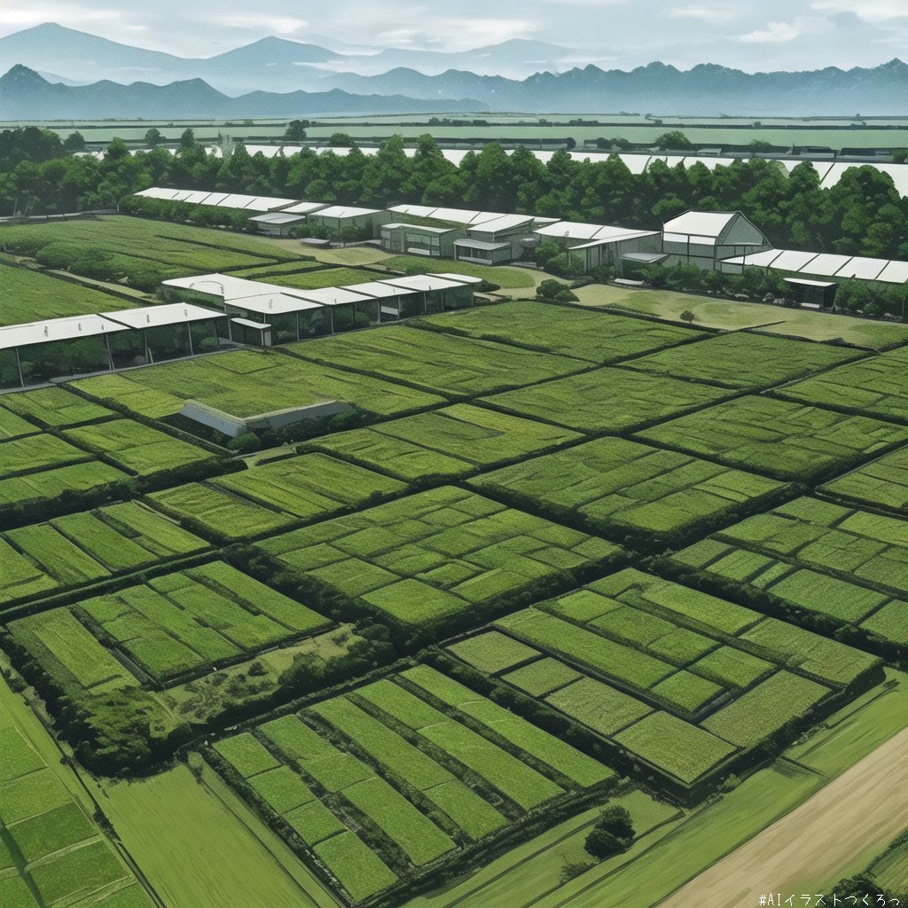 AtCoder8's tweet image. 🌱を茶研究所紹介🌱
1枚目: 茶畑
2枚目: 室内栽培
3, 4枚目: 研究室
#を茶研究所 
#AIイラストつくろっ