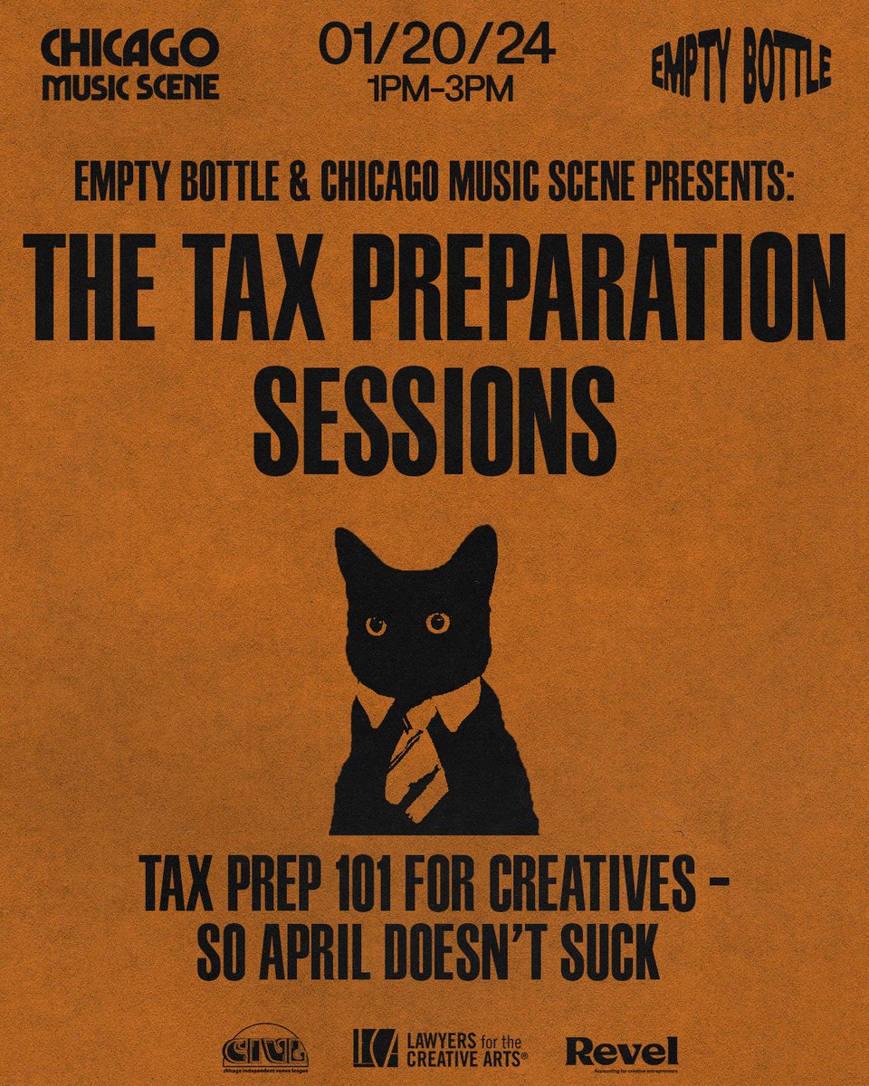 LawArts's tweet photo. LCA is hosting a #free #tax prep workshop! Learn tips and tricks for #IndependentArtists, #SoleProprietors, #SmallBusinessOwners, and #CreativeIndustryProfessionals who want to save money, make money, and #FileTaxes correctly in 2024.

https://t.co/EB22KqNnuG https://t.co/qvJM4kxd8M