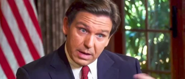 politvidchannel's tweet photo. BREAKING: Gov. Ron DeSantis (R-FL) has been Caught On Tape saying Republicans should engage in "corrupt as hell" voting practices. https://t.co/oIOMDVbWwy