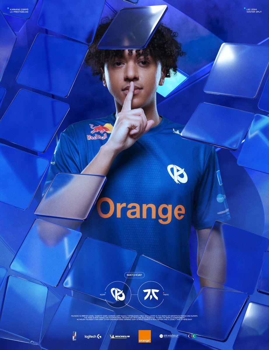 KarmineCorp's tweet photo. 🔴 #LEC WINTER 2024 - DAY 1

Nous y sommes enfin.
Notre premier match en LEC face à @FNATIC 

Montrons au monde ce qu'est la Karmine Corp. ���

🕖 Début vers 19h
▶️ https://t.co/oZ90RtFEIh #KCORP https://t.co/RUpxN6Wg4g