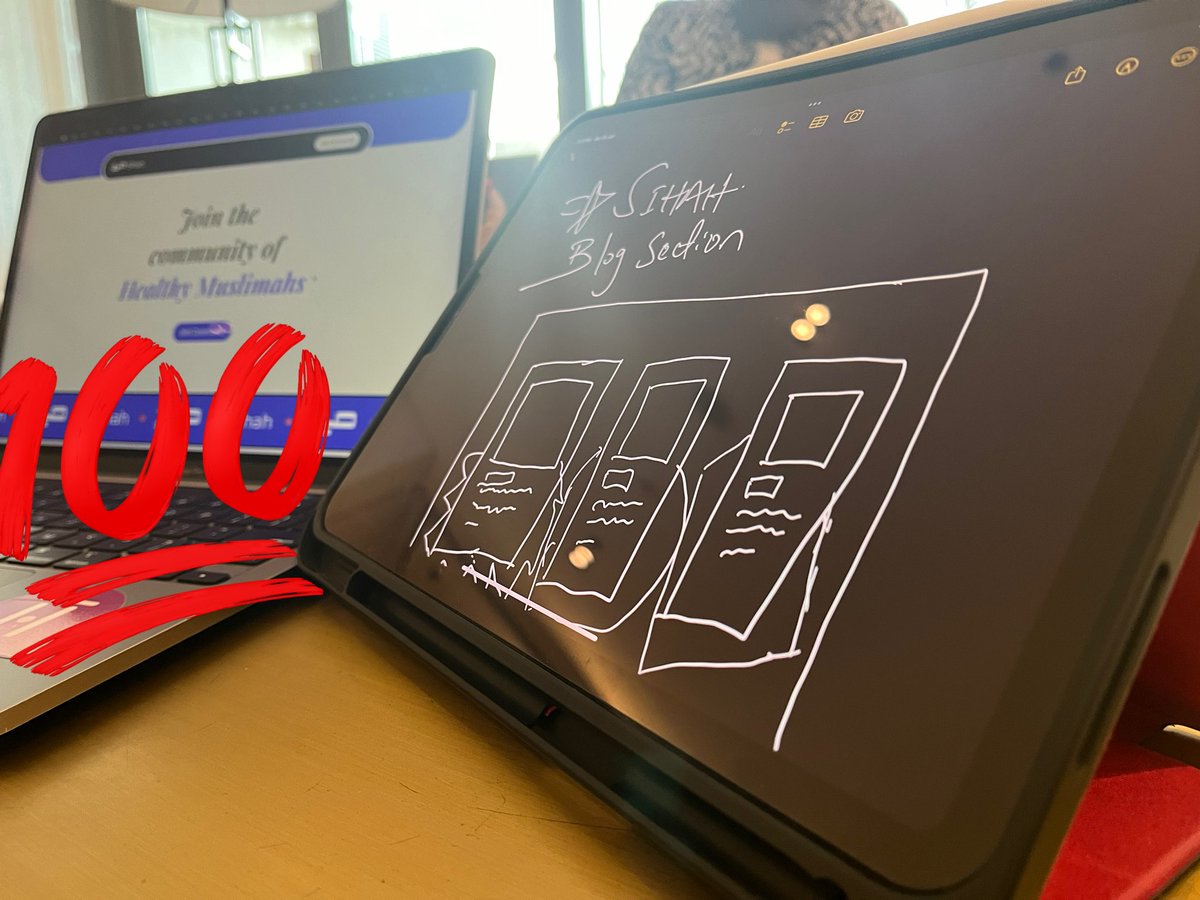 AbooHameedah's tweet photo. On today’s episode of WIP 🚧 

Currently working on the website for my wife’s community for Muslim Women.

I can’t wait for y’all to see and share with your women 🤗

One of my major goals as a product designer now is to create a better outlook for Muslim brands

Allahuma Baarik https://t.co/VNwBpcBMpK