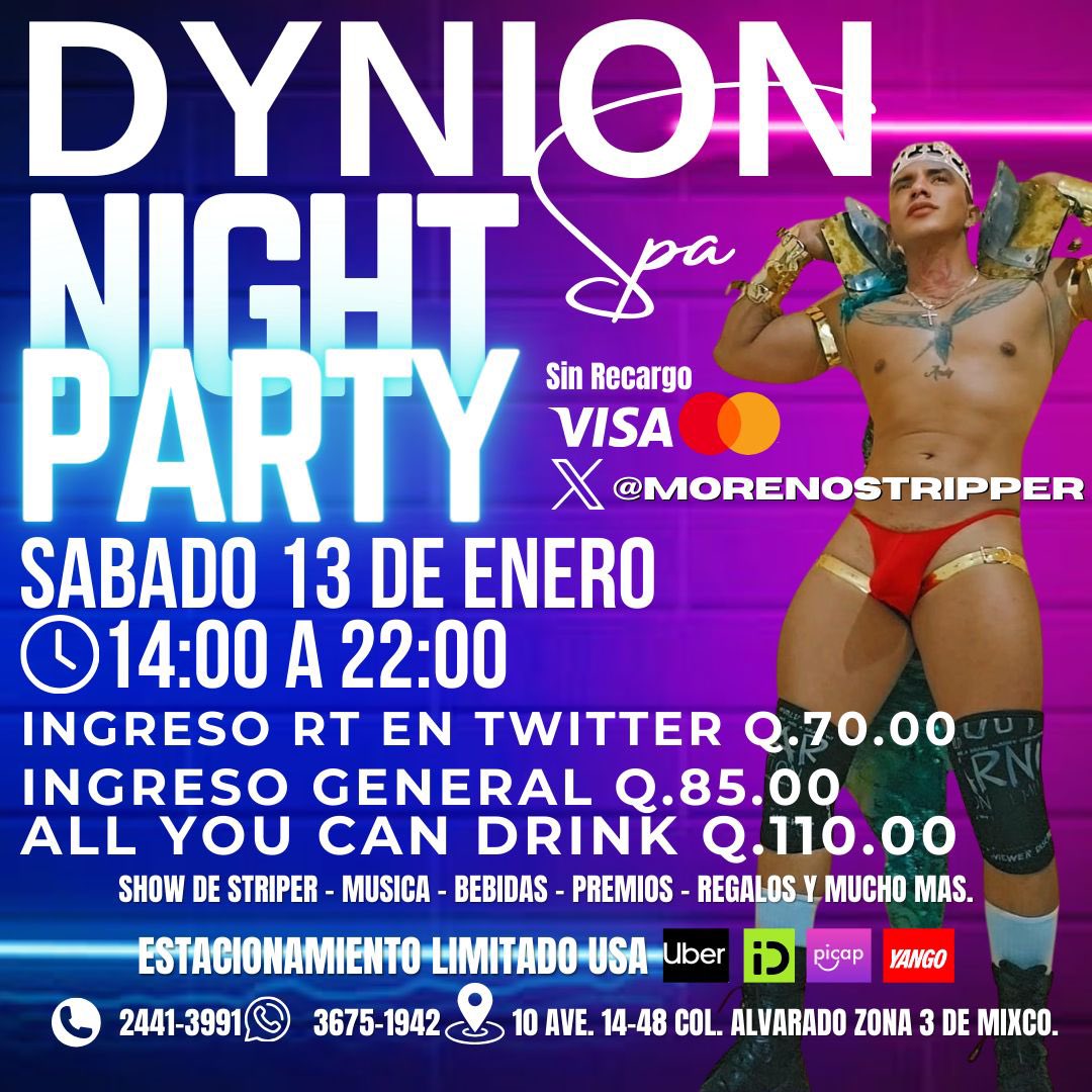 dynionspa1's tweet photo. Night Party en Dynion 
Te esperamos!! 🔥
🏠Instalaciones amplias
🧖🏻‍♂️ Sauna Húmedo
🧖🏾‍♂️ Sauna Seco
🚿 Regaderas 
💆🏻‍♂️ Sala de Masaje
🧘🏽‍♂️ Area de descanso 🔥
🍺☕️🍸 Área de snacks 🍿🍵
🛀 Jacuzzi
Horario de 14:00 a 22:00 hrs https://t.co/A3iReXy13B