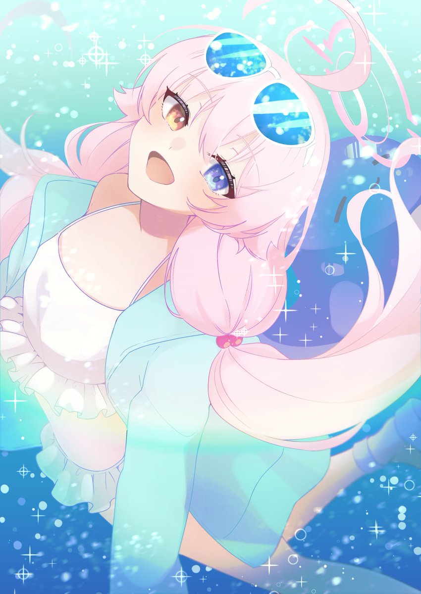 シエル先輩(月姫) 「フォロワー、好きなエフェクトもだそう。クマのお気に入りはこれです!!太陽とか虹と」|うにゃにゃのイラスト