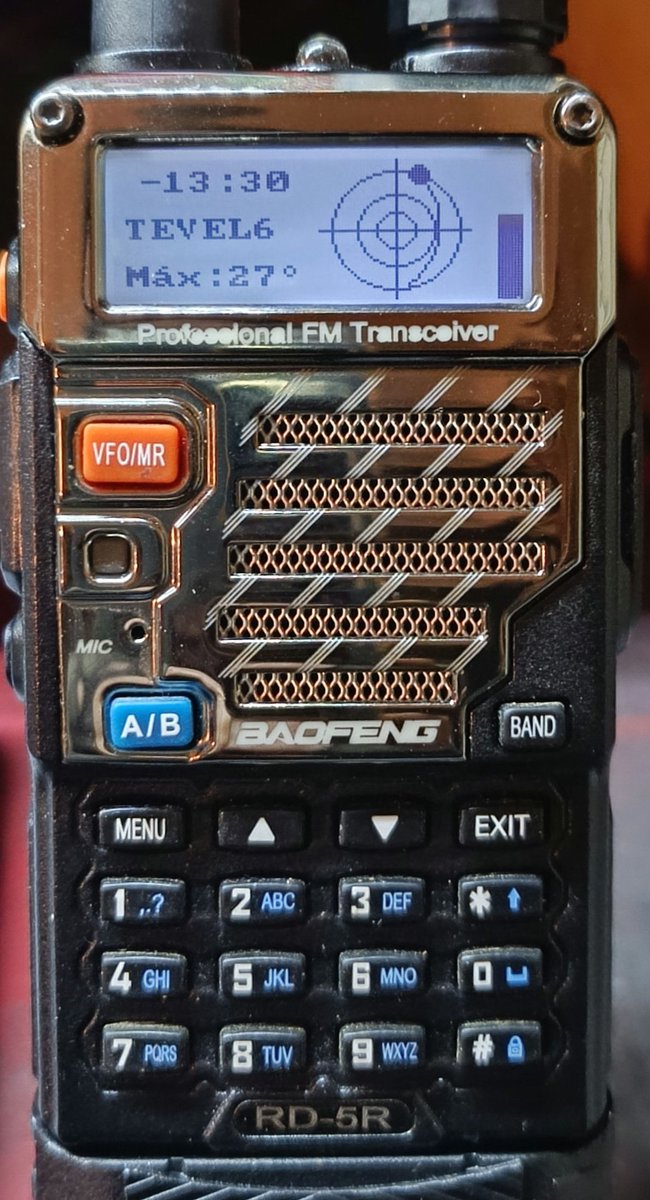 EA2CW's tweet photo. #AMSAT #hamr working satellites with BF RD-5R and #OpenGD77 firmware, amazing!!! Try it, it deserves the effort by far...
#irratizaleak #radioaficionados https://t.co/7auKf1tNjq