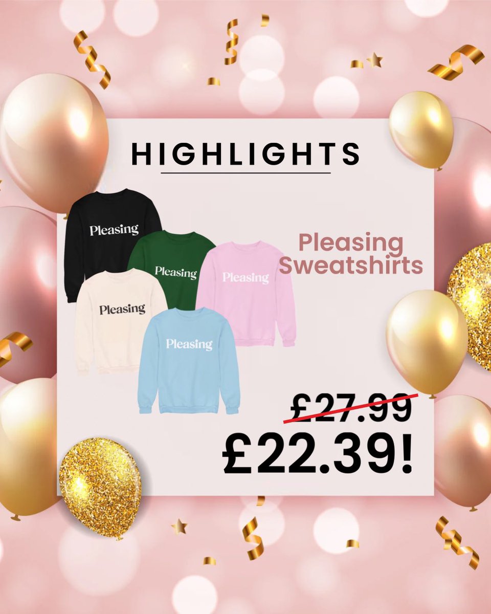blendedcherryco's tweet photo. IT’S SALE TIME!!!🎀🛍️🎉

To celebrate my Birthday weekend I am having a HUGE 20% off sale across the entire website!🪩☁️🫧

Get 20% off your entire order using the code ‘BIRTHDAY20’!🎉 The best part? NO minimum spend &amp; FREE UK shipping!☁️💫

*Sale ends Sun 14th Jan at midnight* https://t.co/3RoqLn2fUj