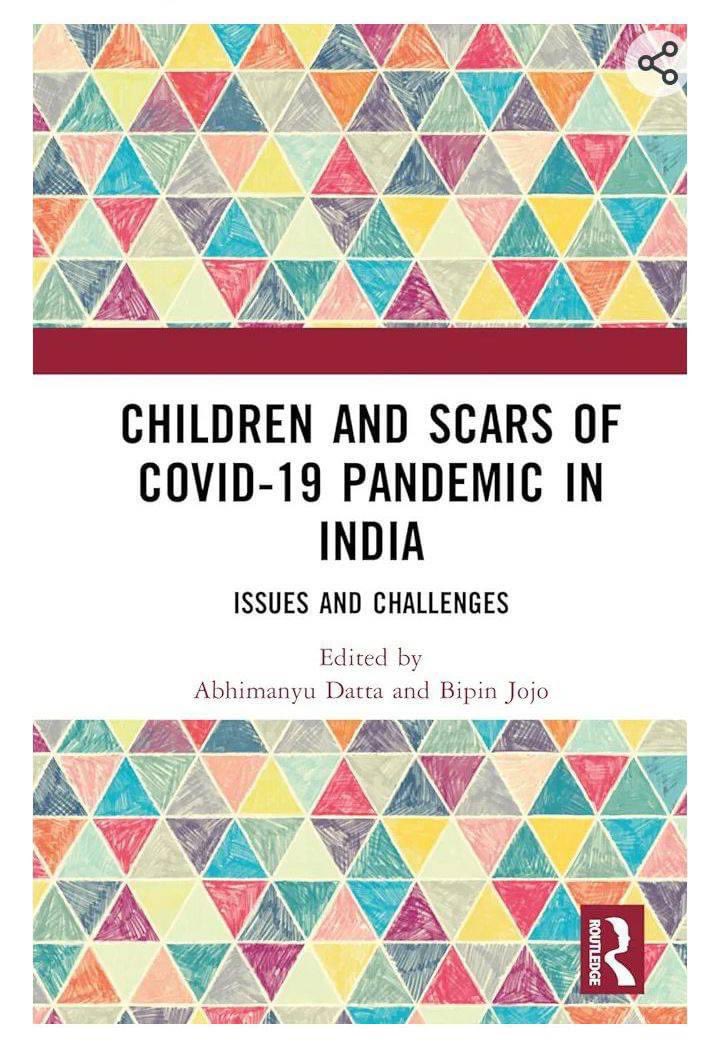 triptisinghh's tweet photo. Happy to share our recent chapter in the book -‘Children and Scars of COVID-19 Pandemic in India
Issues and Challenges’ edited by Dr Abhimanyu Datta and Prof Bipin Jojo is published now🥂. https://t.co/pw48hSpWim