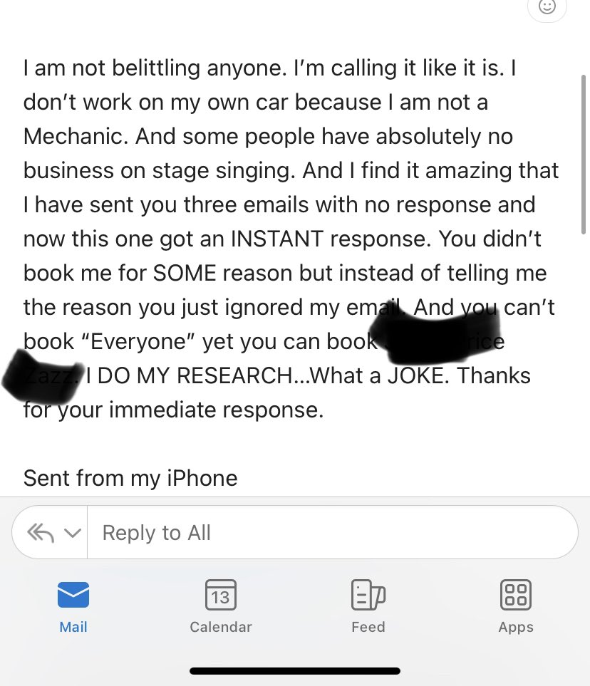 IMG_Podcast's tweet photo. “How to not get yourself booked 101” https://t.co/qvTGnG3kjv