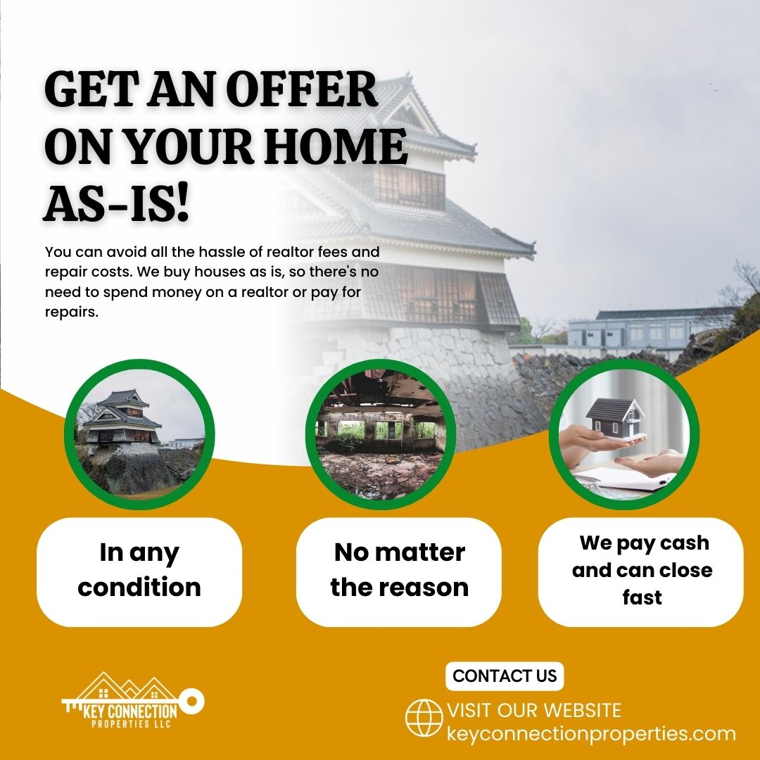 ConnectTheKeys's tweet photo. Do you need to sell your house? Do you feel hopeless? Don't lose your home! You have options with Key Connection Propertie
𝐅𝐨𝐥𝐥𝐨𝐰 𝐔𝐬👉: @keyconnectionproperties
.
#keyconnectionproperties #realestate #realtorsofinstagram #homebuyerspecialist #localrealtor #sellingtips https://t.co/nBPSbcS2Mu
