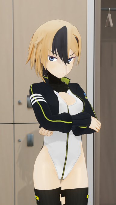 巽竜子の試作版できてきた この髪ホント凄くすごい