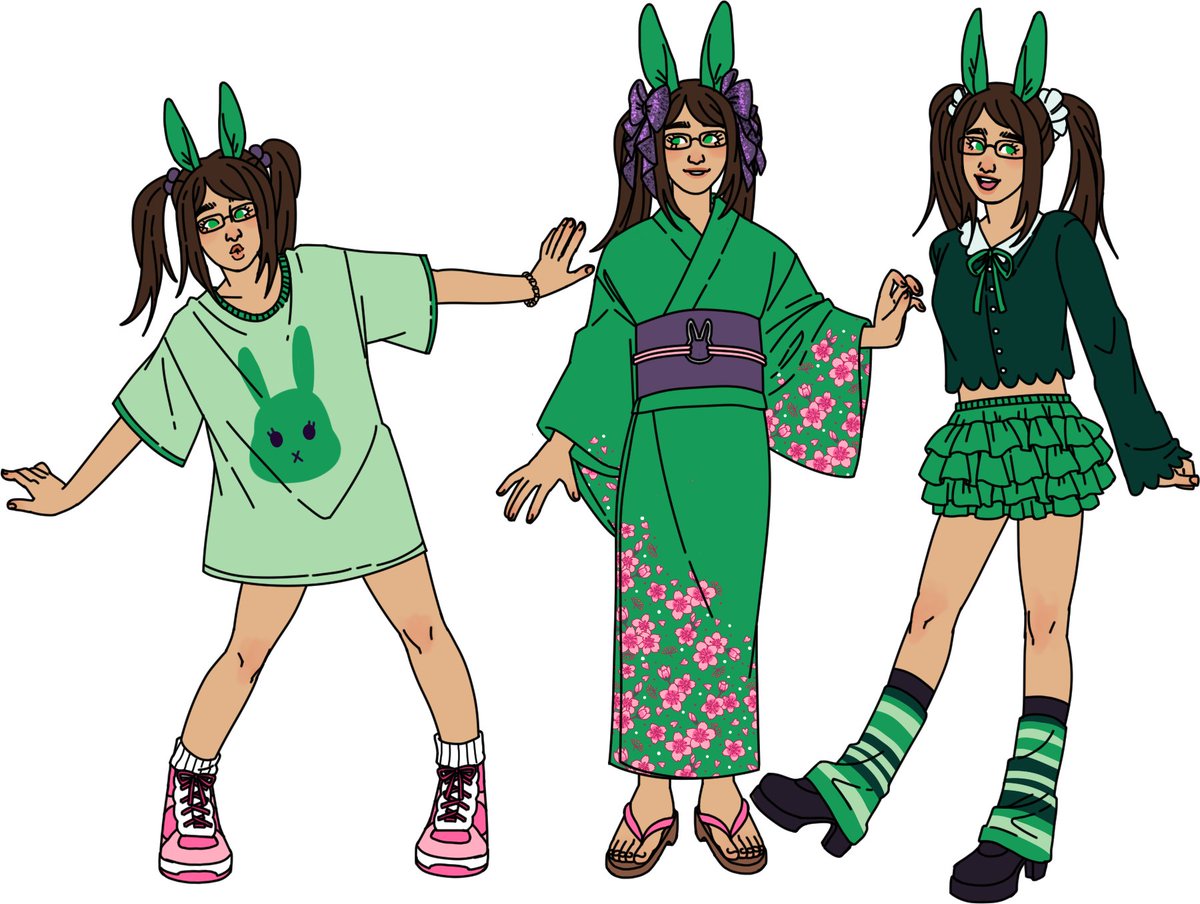 redesigning some older ocs :3