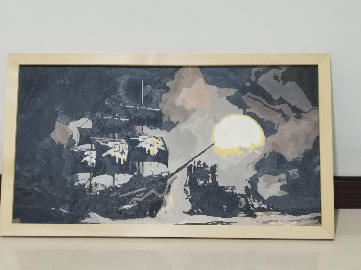 After a long period of creation, it took 14 days to create the work after work
#BeMorePirate <a href="/SeaOfThieves/">Sea of Thieves</a> 
#SeaOfThieves #sotshot