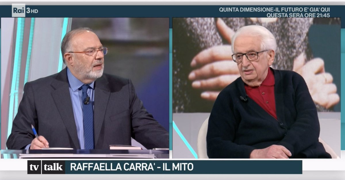 ManniEditori's tweet photo. Bruno Gambarotta adesso a @TvTalk_Rai 

#brunogambarotta #mannieditori #fuoriprogramma #tvtalk https://t.co/5vJhgdAYnG