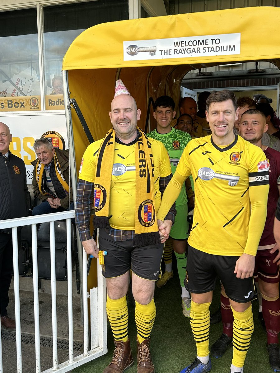 BelperTownFC's tweet photo. Don’t worry - there’s no change to the team!

Happy Birthday to Nick Fox who leads the Nailers out today! https://t.co/82MtCXObeu
