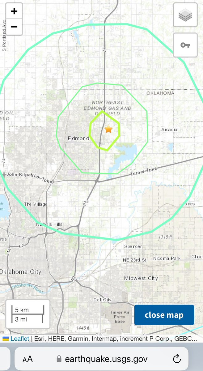 lmonahan's tweet photo. Oklahoma Corporation Commission confirms the Induced Seismicity Department is investigating multiple earthquakes &amp; aftershocks that occurred last night &amp; early this morning near Arcadia.  #earthquake #oklahomaearthquakes @PUDOCC https://t.co/Zg8lfti9cN
